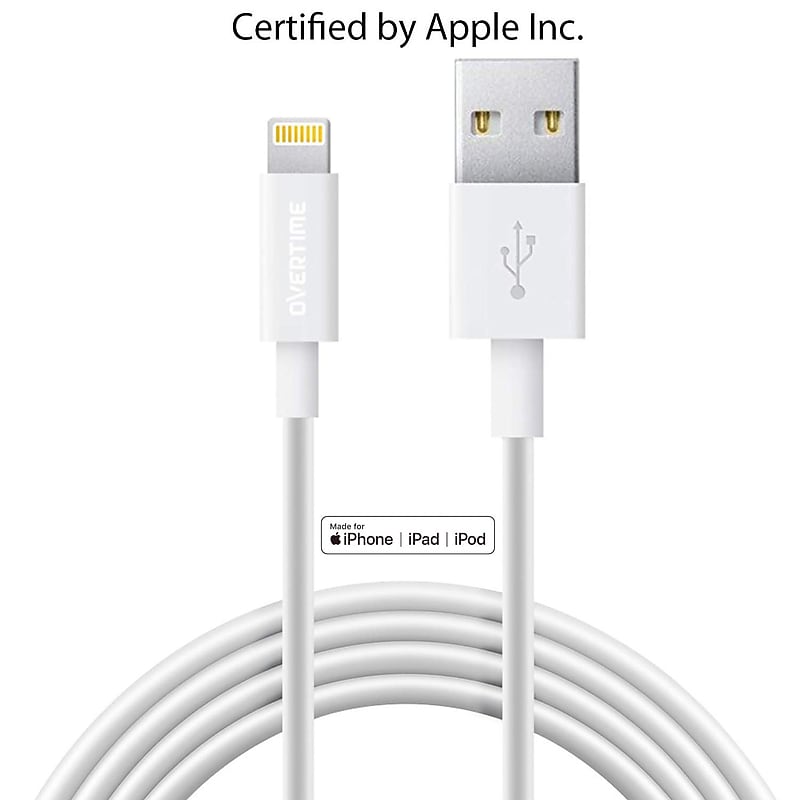 Delton Lightning USB Cable for Universal, Silver (DACDAIP5) image 1