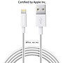 Delton Lightning USB Cable for Universal, Silver (DACDAIP5)~#|#~m007232355_sc7