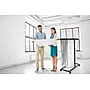 AdirOffice Blueprint Metal Mobile File Cart with Lockable Wheels, Black (614-BLK)~#|#~m007260570_sc7