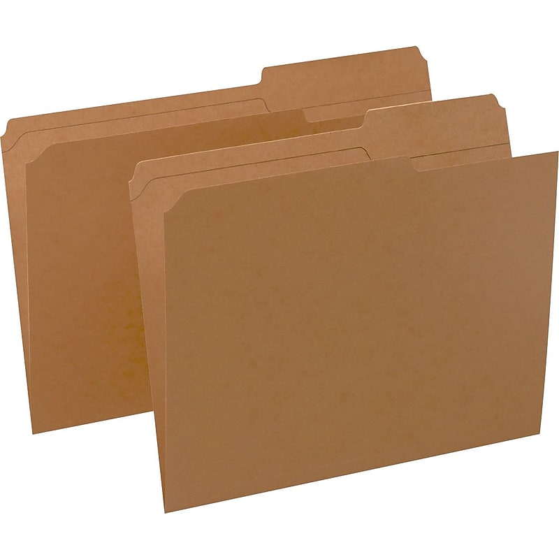 Pendaflex Reinforced Top-Tab File Folders, Letter, 100/Box (RK1522/5RE) image 1