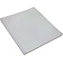 Staples 1-Part Premium Bright Blank Computer Paper, 9.5" x 11", 20 lbs., White, 1000 Sheets/Carton (26154/177090/49)~#|#~s0020796_sc7