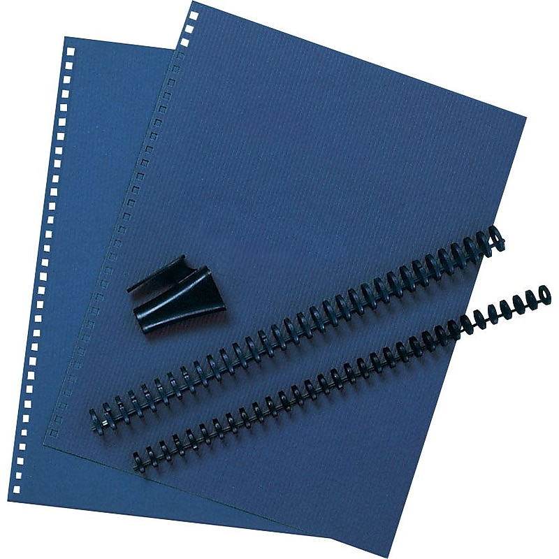 GBC ProClick Professional Presentation Kit, 5/16", Navy image 1