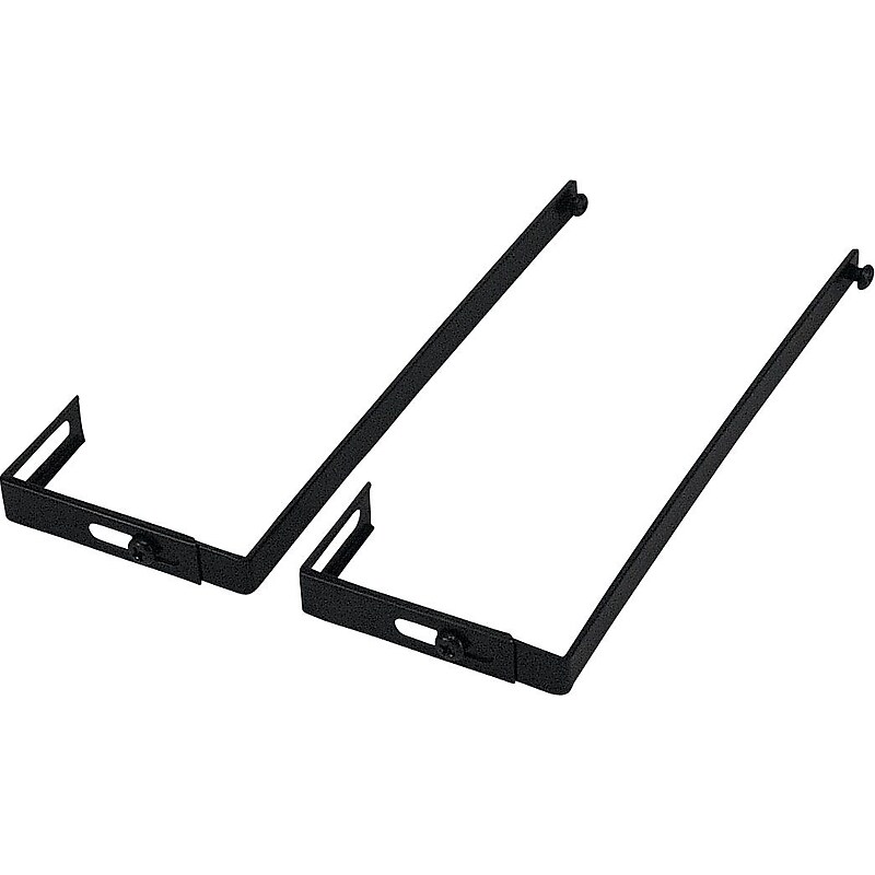 Officemate Metal Partition/Wall File Hangers, Black (21460) image 1