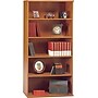 Bush Business Furniture Westfield 73"H 5-Shelf Bookcase with Adjustable Shelves, Natural Cherry Laminated Wood (WC72414)~#|#~s0029630_sc7