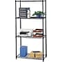 Safco Commercial 4-Shelf Wire Stand Alone, 36", Black (5276BL)~#|#~s0030778_sc7