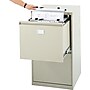 Safco 2-Drawer Vertical File Cabinet, Sand, 24"D (5039)~#|#~s0032958_sc7