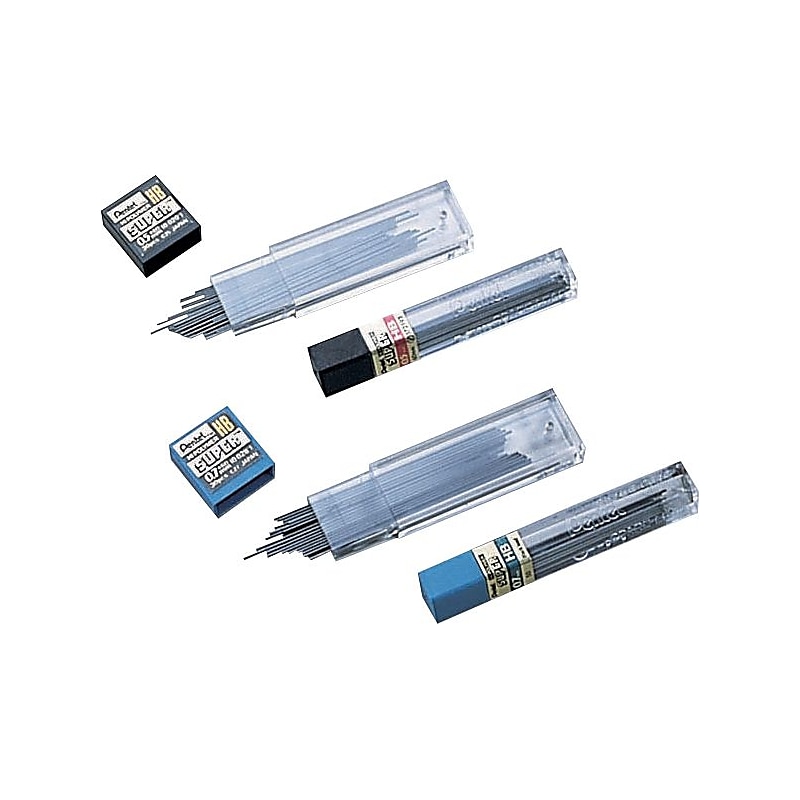 Pentel Super Hi-Polymer Lead Refill, 0.7mm, 36/Leads (L50BP3HB-K6) image 1