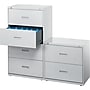 HON 2 Drawers Lateral File Cabinet, Letter/Legal, Putty, 30"W (BSX432LL)~#|#~s0038007_sc7