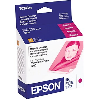 Epson T034 Magenta Standard Yield Ink Cartridge