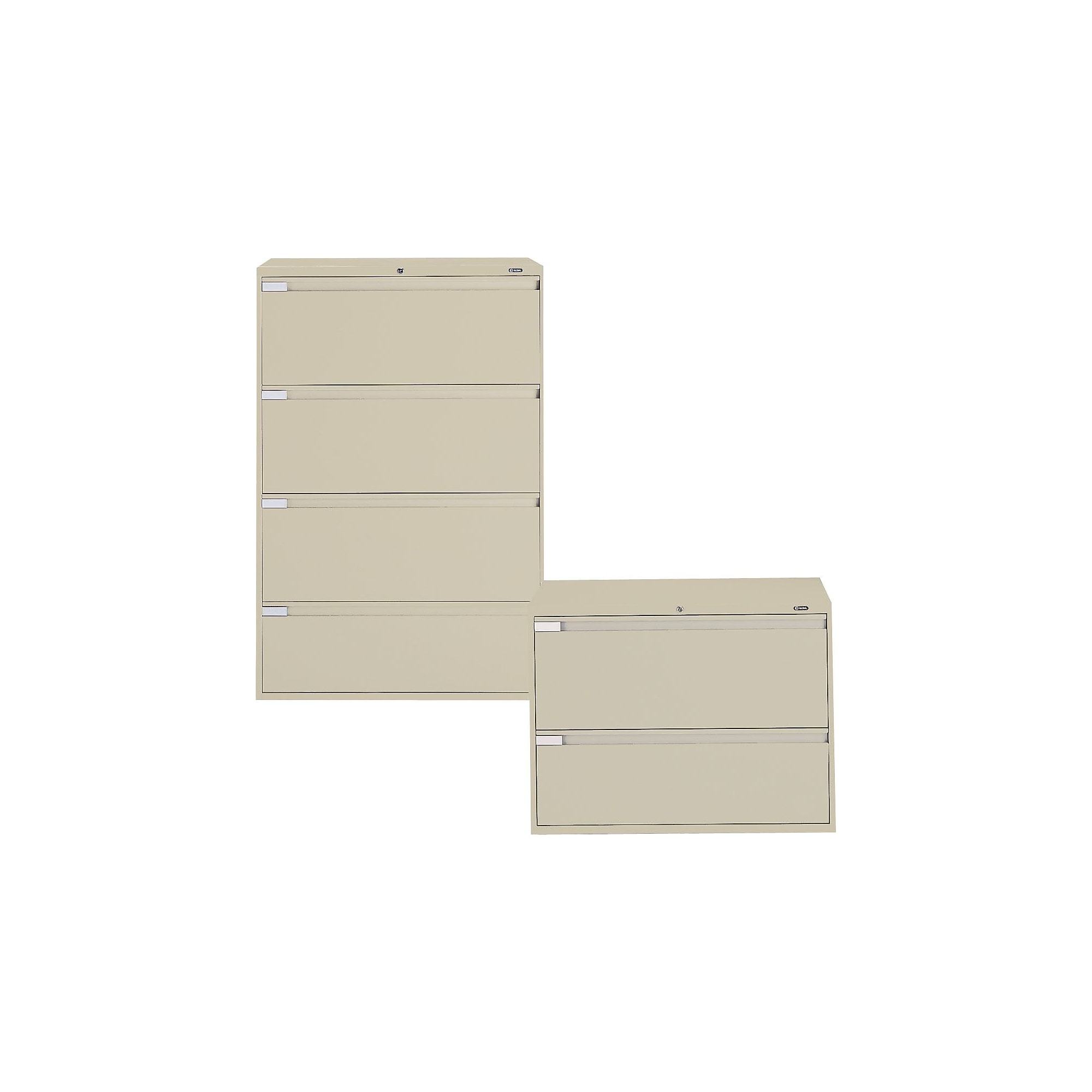 Global 2-Drawer Lateral File Cabinet, Desert Putty Sansujyuku sansujyuku.com
