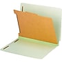Pendaflex Reinforced Pressboard Classification Folder, 2-Dividers, 2" Expansion, Legal Size, Light Green, 10/Box (23324)~#|#~s0050175_sc7