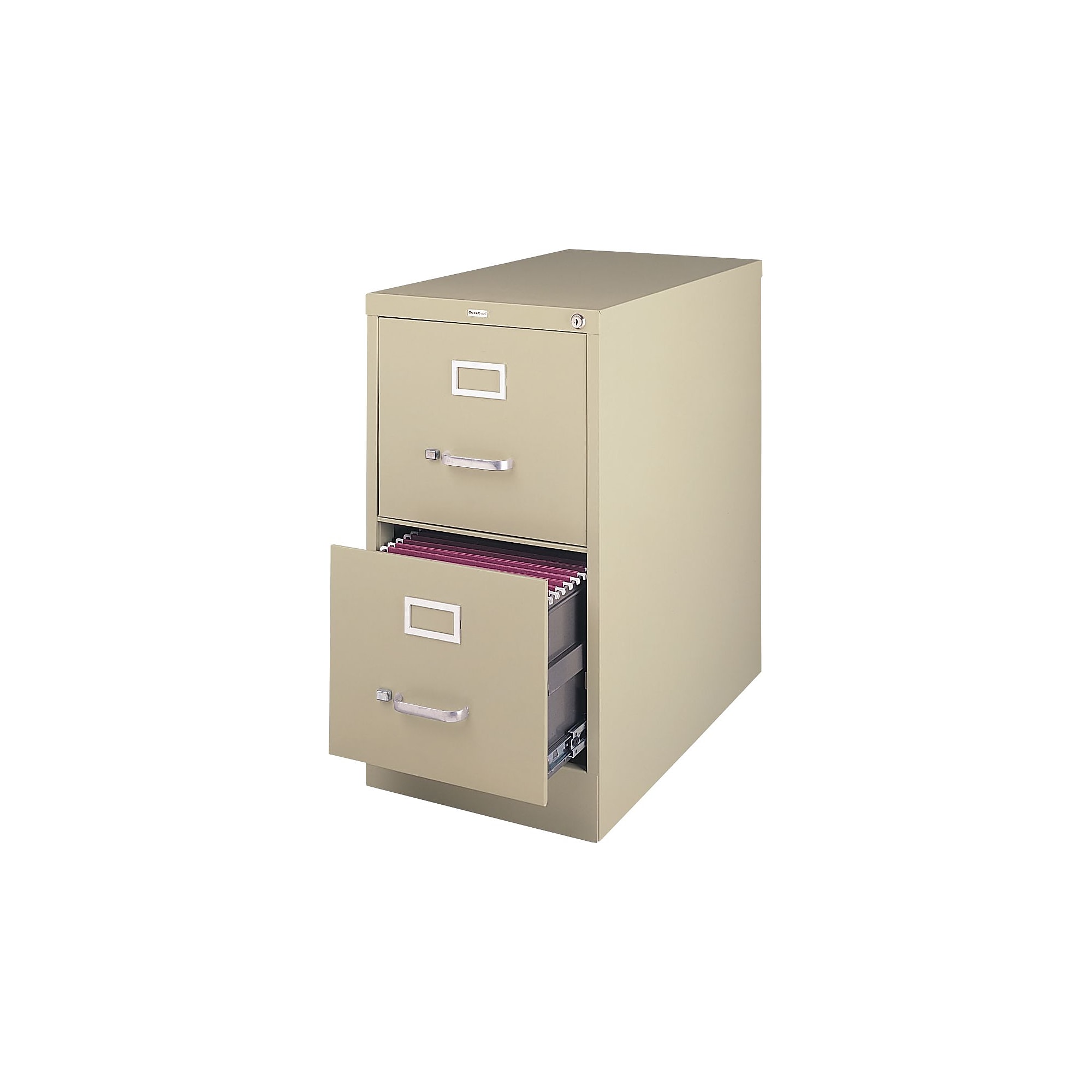 25″ Deep Vertical File Cabinet, Legal, 2-Drawer, Putty Sansujyuku sansujyuku.com