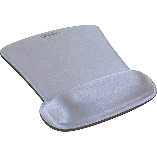 Belkin WaveRest Gel Mouse Pad/Wrist Rest Combo, Silver (F8E262SLV