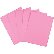 Wausau Papers Astrobrights® Paper, LETTER-Size, 65 lb., Pulsar Pink, 250 Sheets/Rm