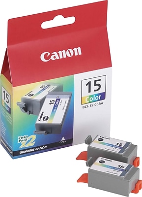 Canon 15 Color Standard Yield Ink Cartridge, 2/Pack (8191A003) Sansujyuku sansujyuku.com