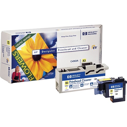 Shop Staples for HP 83 Yellow UV Printhead and Cleaner (C4963A)