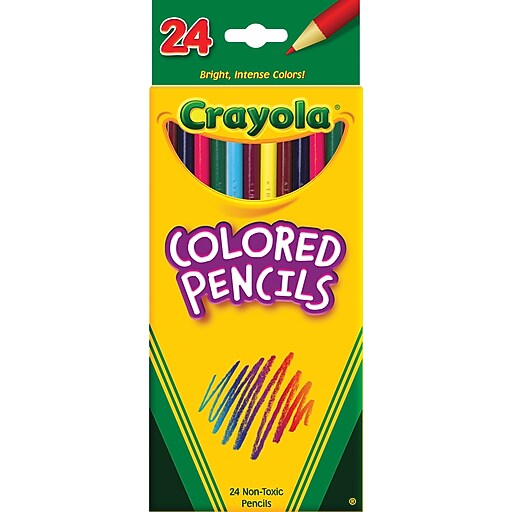 Crayola® Colored Pencils, 24/Box Staples