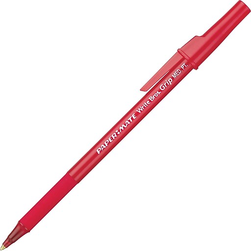 Shop Staples for Paper Mate Write Bros.® Grip Ballpoint Pen, Medium