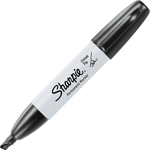Sharpie Permanent Marker, Chisel Tip, Slate Gray, 1-Count