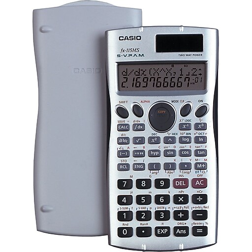 Casio FX115MS Plus Scientific Calculator at Staples