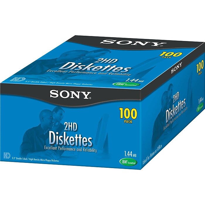 Matériel Informatique Vintage Xlyne - Lot De 10 Disquettes 3,5 1,44 Mo - Format MS-DOS Lot Disquettes 1.44mo