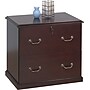 Staples Wood Veneer Lateral File Cabinet, 30" Wide, 2-Drawer, Cherry~#|#~s0060467_sc7