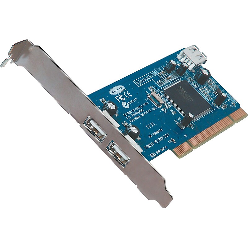 Belkin USB 2.0 Bus Port PCI Card image 1