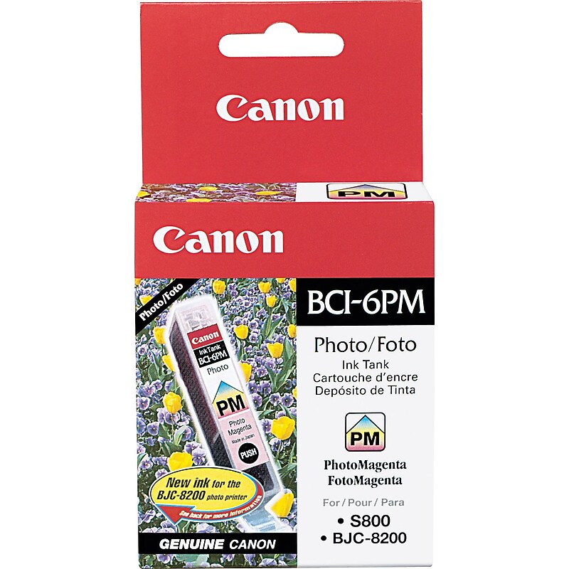 Canon 6 Magenta Standard Yield Ink Tank Cartridge (4710A003) image 1