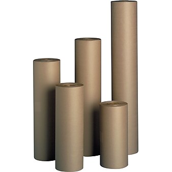 Waxed Kraft Paper Rolls, 60 Wide - 30 lb.