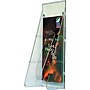 Deflecto Stand-Tall Brochure Holder, 4.5" x 11.875", Vertical, Wall Mounted, Clear Plastic (55601)~#|#~s0066078_sc7