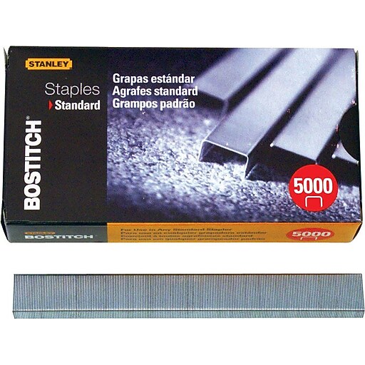 Stanley Bostitch® Standard Premium Staples, 1/4" Staples