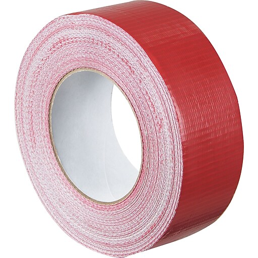Colored Duct Tape, Red, 2" x 60 yards, 3/Pack at Staples
