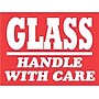 Tape Logic Glass Handle with Care Staples® Shipping Label, 3" x 4", 500/Roll~#|#~s0067407_sc7