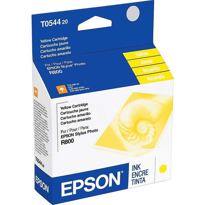 Epson T054 Yellow Standard Yield Ink Cartridge image 1