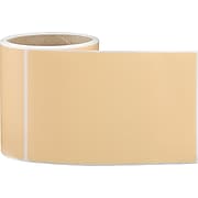 4 x 6 Perfed Orange Permanent Adhesive Thermal Transfer Roll Sato Compatible Label/Ribbon Kit
