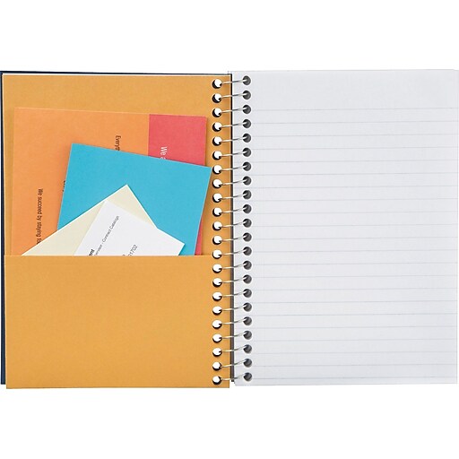 Mead Five Star® SingleSubject Recycled Wirebound Notebooks, 7" x 5