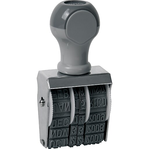 Offistamp® Traditional Date Stamp, 5MM Staples