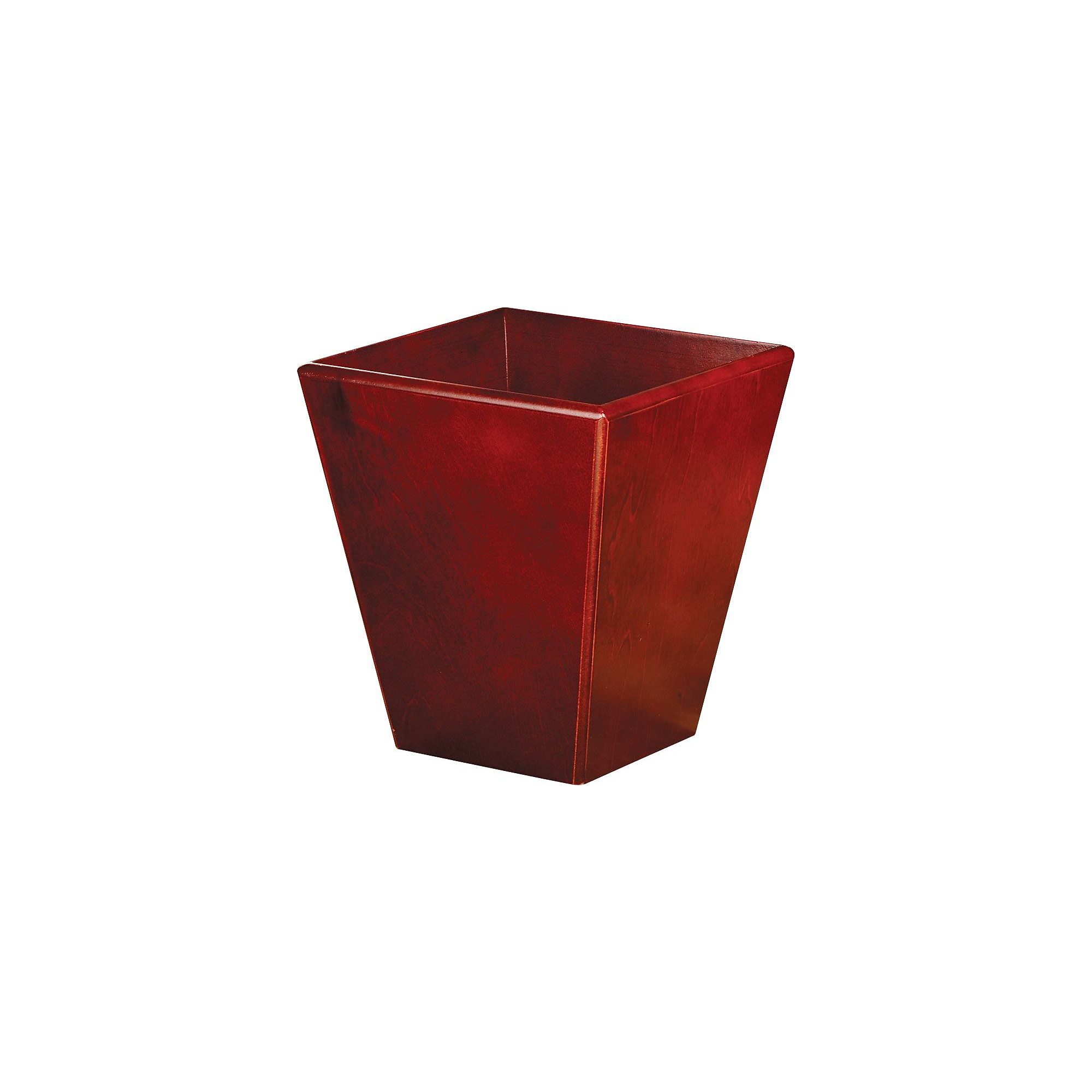 Rolodex WoodTones Mahogany Finish Wastebasket, 10 1/4″H x 9 1/2″W x 9 1/2″D Sansujyuku sansujyuku.com
