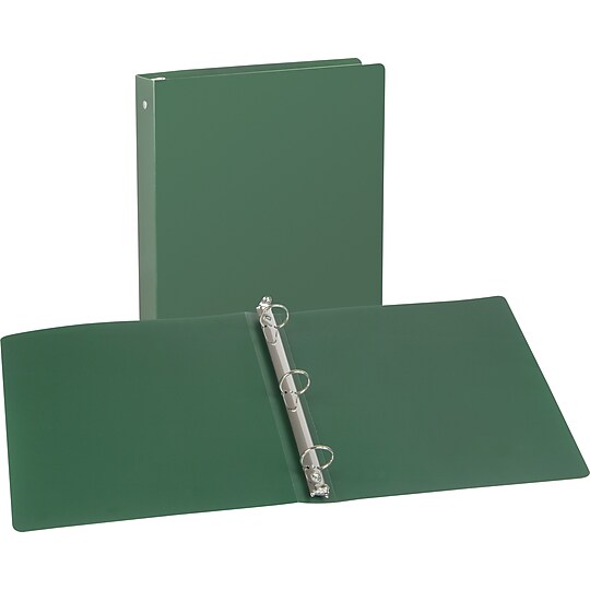 Green Heavy Duty Flexible Poly Binders | Staples