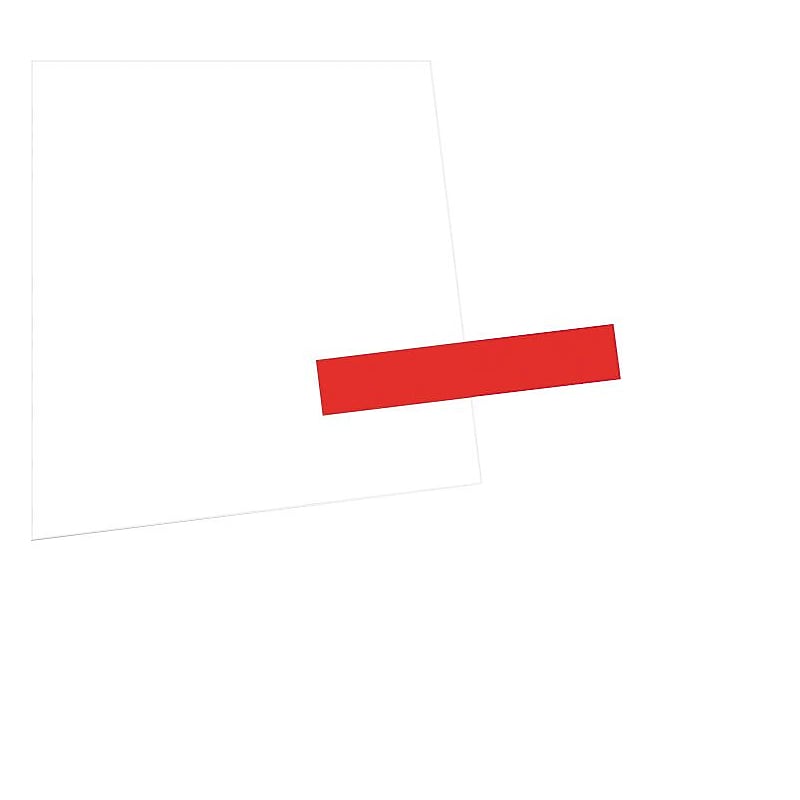 Redi-Tag Small Page Flags, Red, 300/Pack (20022) image 1
