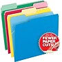 Pendaflex CutLess 3-Tab File Folder, Letter Size, Multicolor, 100/Box (48440)~#|#~s0076276_sc7