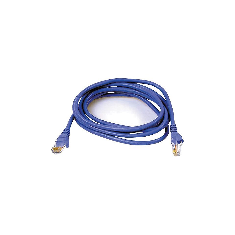 Belkin 100 CAT6 Snagless Patch Cable   Blue