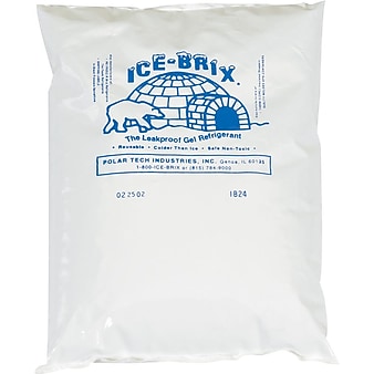 Ice-Brix Cold Pack, 24 oz., 8" x 6", 24/Pack (IB24BPD)