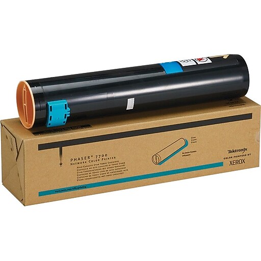Shop Staples for Xerox Phaser 7700 Cyan Toner Cartridge (016194400