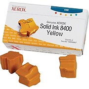 Xerox 108R00607 Yellow Standard Yield Solid Ink Cartridge, 3/Pack