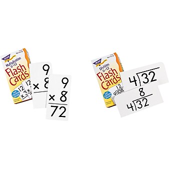 Trend® Math Flash Cards, Multiplication 0 - 12 Skill, 3" x 5 7/8"
