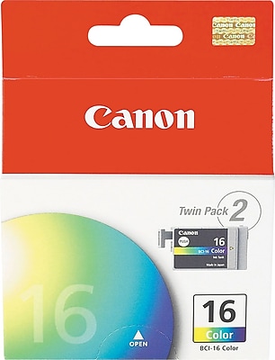 Canon 16 Yellow Standard Yield Ink Cartridge, 2/Pack (9818A003) Sansujyuku sansujyuku.com