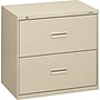 HON 2 Drawers Lateral File Cabinet, Letter/Legal, Putty, 30"W (BSX432LL)~#|#~s0086737_sc7