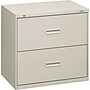 HON 400 Series 2-Drawer Lateral File Cabinet, Letter/Legal, Light Gray, 30"W (BSX432LQ)~#|#~s0086739_sc7