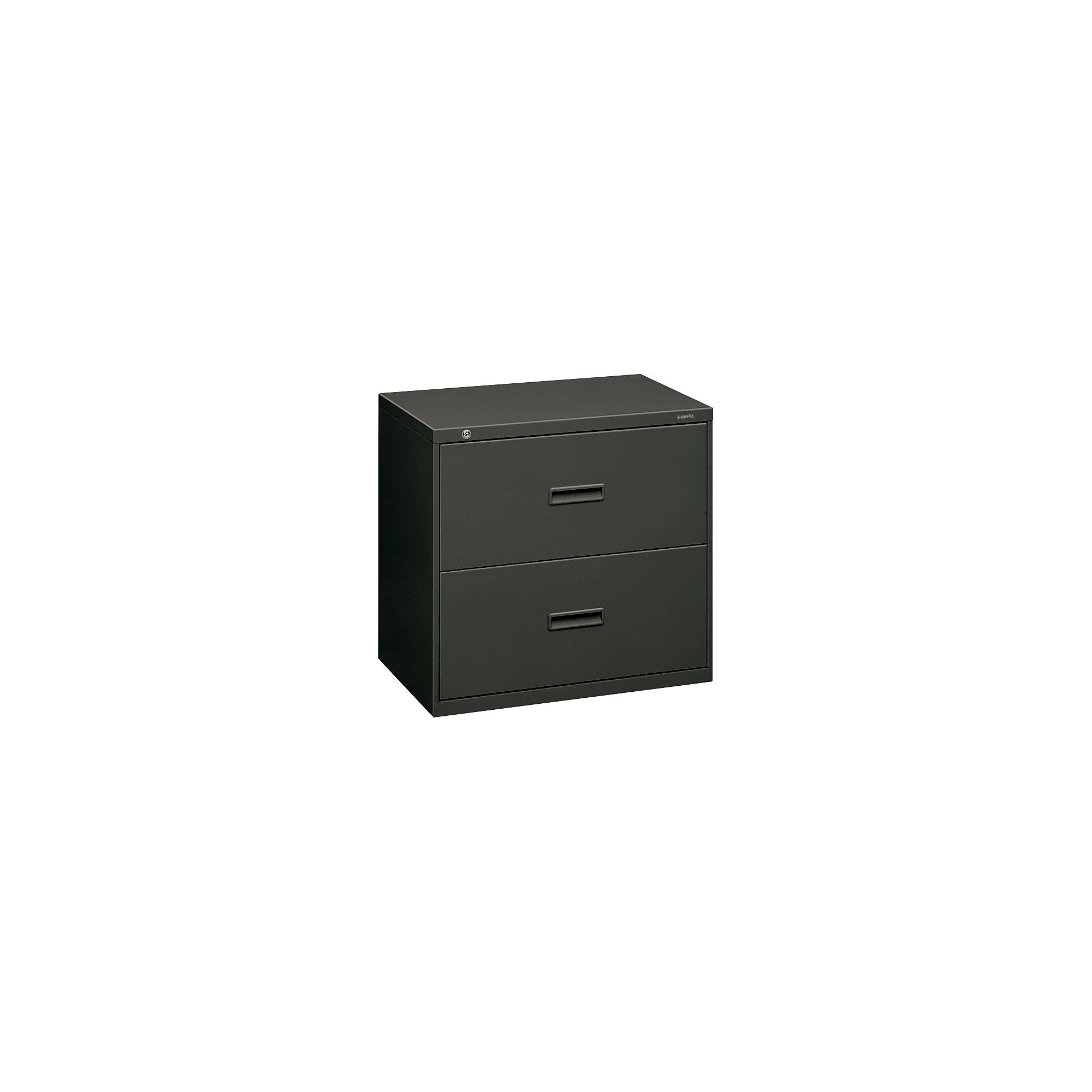 HON 400 Series 2-Drawer Lateral File Cabinet, Letter/Legal Size, Lockable, 28.375″H x 30″W x 19.25″D, Charcoal (HON432LS) Sansujyuku sansujyuku.com